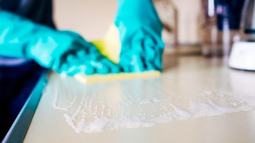 Professional curtain cleaning process for delicate drapes