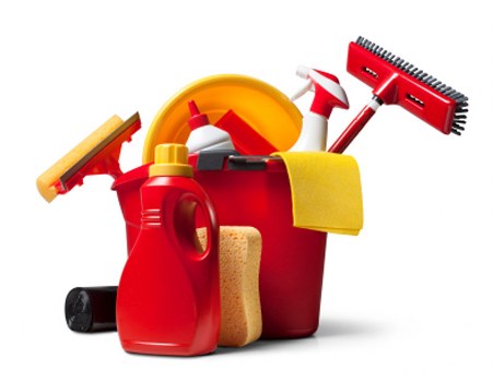 Professional stain removal on carpet and hard surfaces